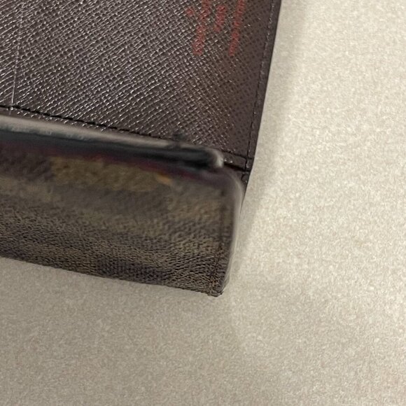 Louis Vuitton Porte Feuille Brazza Damier Ebene - Preowned - Picture 12 of 16
